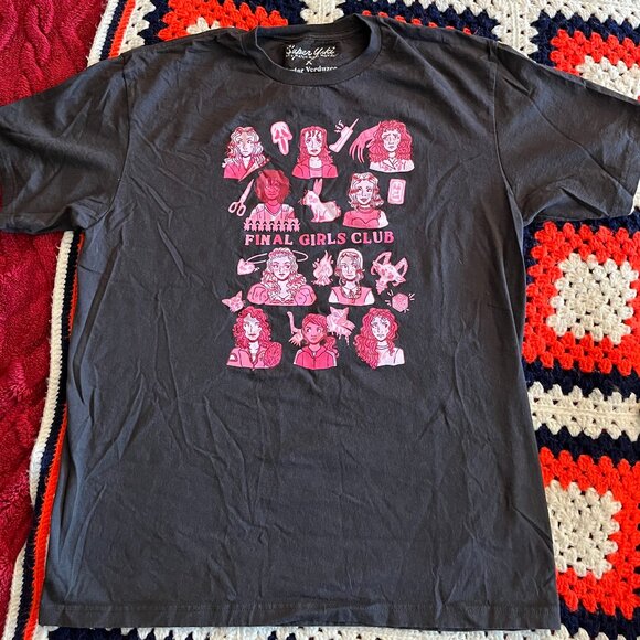 RARE Final Girls Super Yaki Shirt - Size Large - Picture 1 of 4